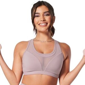Fabletics Ultimate Power Mesh Paneled Sports Bra
New with Tags Misty Mauve